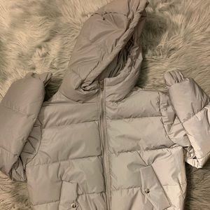 silver reflective jacket